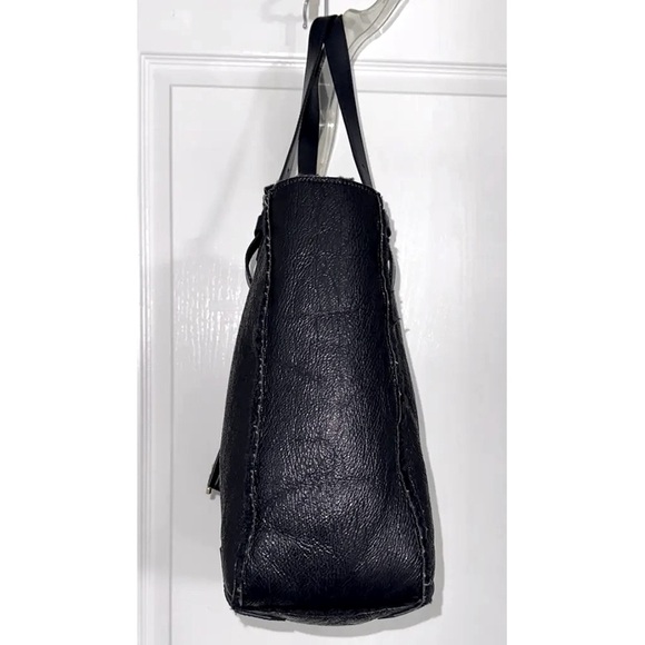 Tory Burch New Shearling Textured Patent Leather & Mini Wallet - Picture 3 of 16